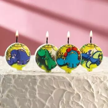 Набор свечей Динозавры (Набор)