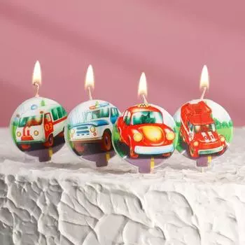 Набор свечей Машинки (Набор)