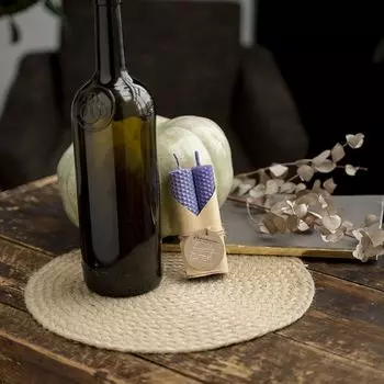 Набор свечей Вишну цвет: фиолетовый (2х3х15 см)