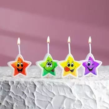 Набор свечей Звездочки (Набор)