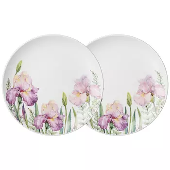 Набор тарелок Irises (21 см - 2 шт)