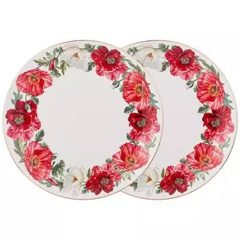 Набор тарелок обеденных Маки (26 см - 2 шт)