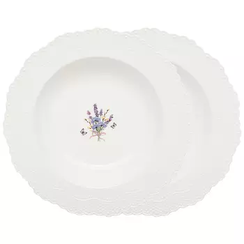 Набор тарелок Прованс ажур