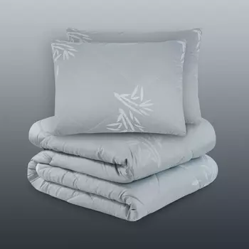 Набор Угольный бамбук (50х70 см - 2 шт, 172х205 см)