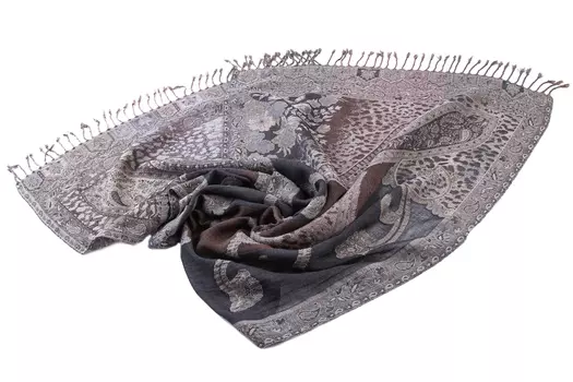 Накидка-палантин Delbert Цвет: Серо-Коричневый (67х180 см)