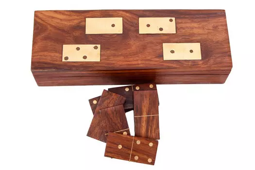 Настольная игра Домино (4х7х20 см)