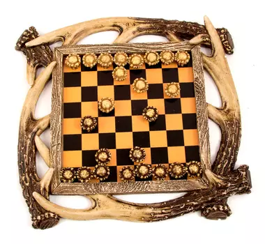 Настольная игра Шашки (32х32х4 см)