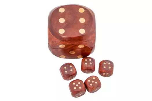 Игральные кости Stancio (7х7х7 см - 2 шт)