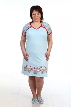 Ночная сорочка Aaron Цвет: Голубой (44)