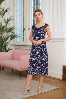 Ночная сорочка Asia Цвет: Темно-Синий (42-44)