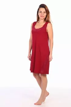 Ночная сорочка Babette Цвет: Бордовый (54)