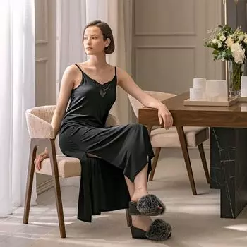 Ночная сорочка Дилетта цвет: черный (48)