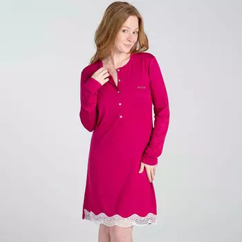 Ночная сорочка Emony цвет: малиновый (52)