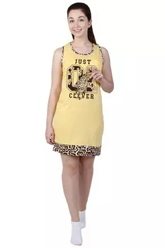 Ночная сорочка Энимал Цвет: Желтый (52)