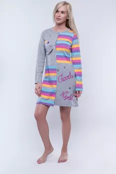 Ночная сорочка Mannix Цвет: Серый (48)
