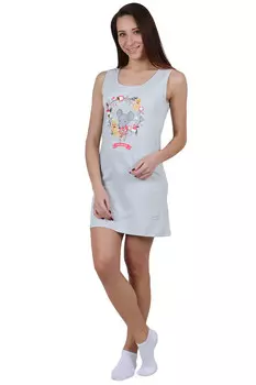 Ночная сорочка Мышонок Цвет: Серый (50)