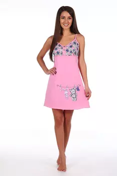 Ночная сорочка Nova Цвет: Розовый (52)