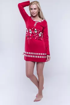 Ночная сорочка Tamera Цвет: Красный (48)