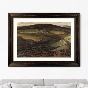 North Prospect of Hampton Court, Herefordshire, 1699г. (61х81 см)