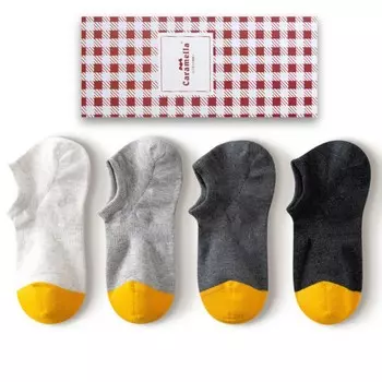 Носки Клетка (34-40 - 4 пары)