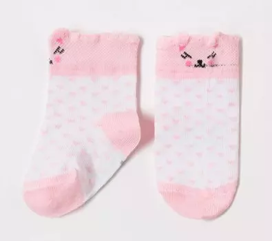 Носки Кошечка Цвет: Белый (8-10 см)