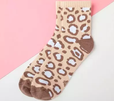 Носки Leopard Цвет: Бежевый (18-20 см)