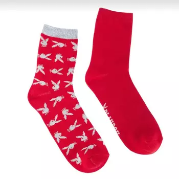 Носки Playboy цвет: красный (36-39)