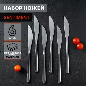 Ножи столовые Sentiment (23х3х1 см)
