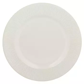 Обеденная тарелка Linear цвет: белый (27 см)