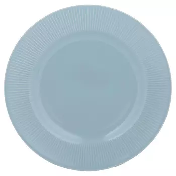 Обеденная тарелка Linear цвет: синий (27 см)