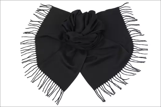 Накидка-палантин Aeron Цвет: Чёрный (60х170 см)