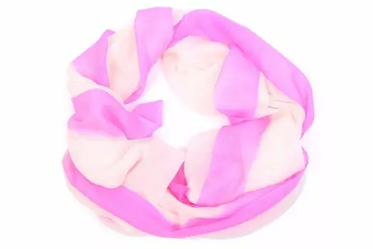 Накидка-палантин Cheryl Цвет: Белый, Сиреневый (70х180 см)