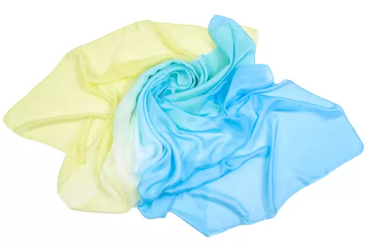 Накидка-палантин Jena Цвет: Желтый, Голубой (110х175 см)