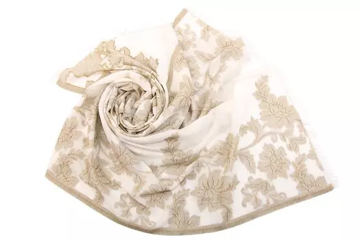 Накидка-палантин Lehi Цвет: Бежевый (70х186 см)