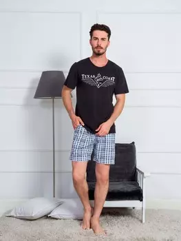 Костюм для дома Glamour Цвет: Черный (46-48)