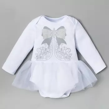 Детское боди Маленькая Снегурочка Цвет: Белый (18-24 мес)