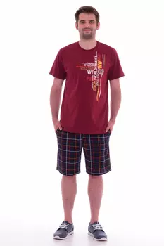 Костюм для дома Ebba Цвет: Бордовый (46)