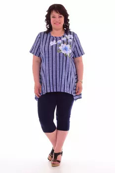 Костюм для дома Crocodile Цвет: Голубой (52)