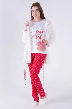 Костюм для дома Nola Цвет: Молочный (46)