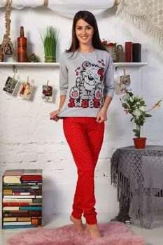 Костюм для дома Maurizia Цвет: Красный (42)