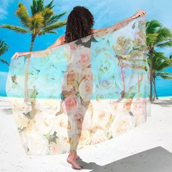 Парео Нежнейшие цветы (90х180 см)