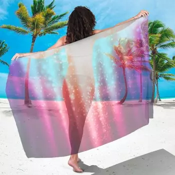 Парео Цветная абстракция (90х180 см)