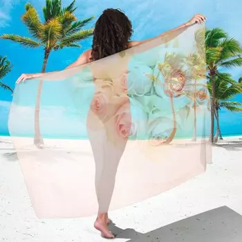 Парео Чувственные розы (90х180 см)