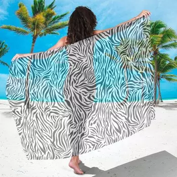 Парео Природные мотивы зебра (90х180 см)