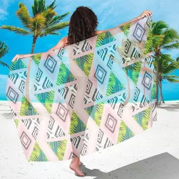 Парео Абстрактные ромбы (90х180 см)