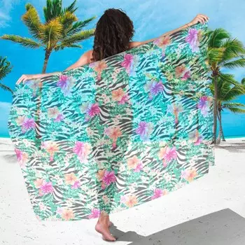 Парео Тропические цветы (90х180 см)