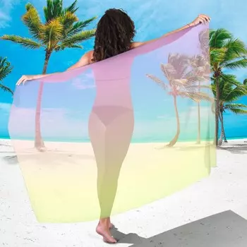 Парео Яркий градиент (90х180 см)