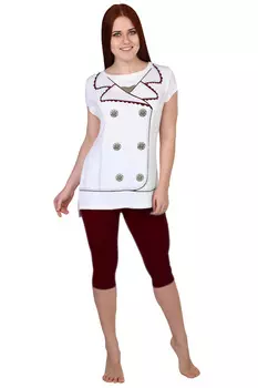 Костюм для дома Жакет Цвет: Бордовый (42)