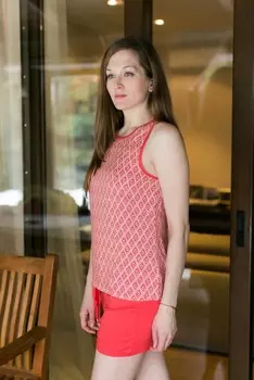 Костюм для дома Zophai Цвет: Коралловый (48-50)