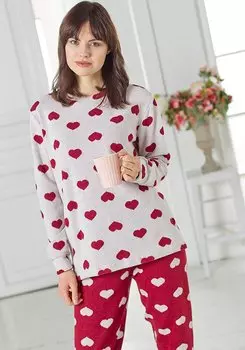 Костюм для дома Noele Цвет: Красный (50)